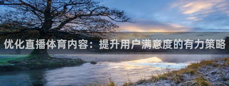 河豚nba直播官网：优化直播体育内容：提升用户满意度的有力策略
